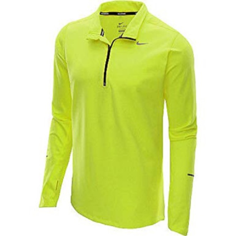 Bright Yellow Dri-Fit Nike Jacket